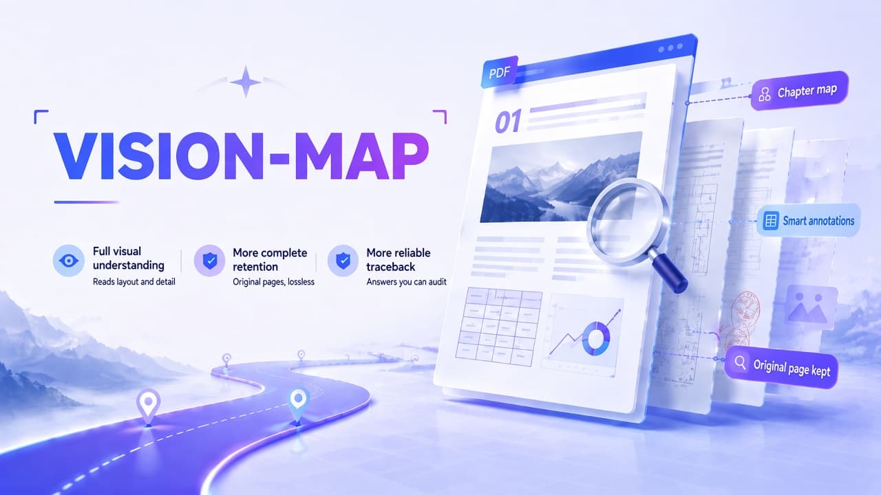 VISION-MAP: Knowhere Doesn’t Just Read Text. It Sees the Page.